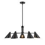 Millennium Lighting 99005-MB Matte Black Chandelier Ceiling Light Image 1