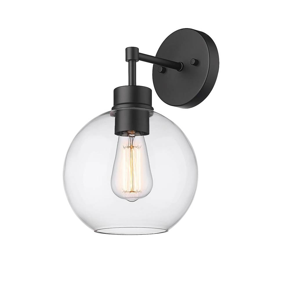 Millennium Lighting 2981-PBK Powder Coat Black Outdoor Wall Sconce Image 2