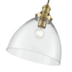 Millennium Lighting 218101-VB Vintage Brass Khrisa 12.75'' Wide 1-light Pendant - Vintage Brass Image 7