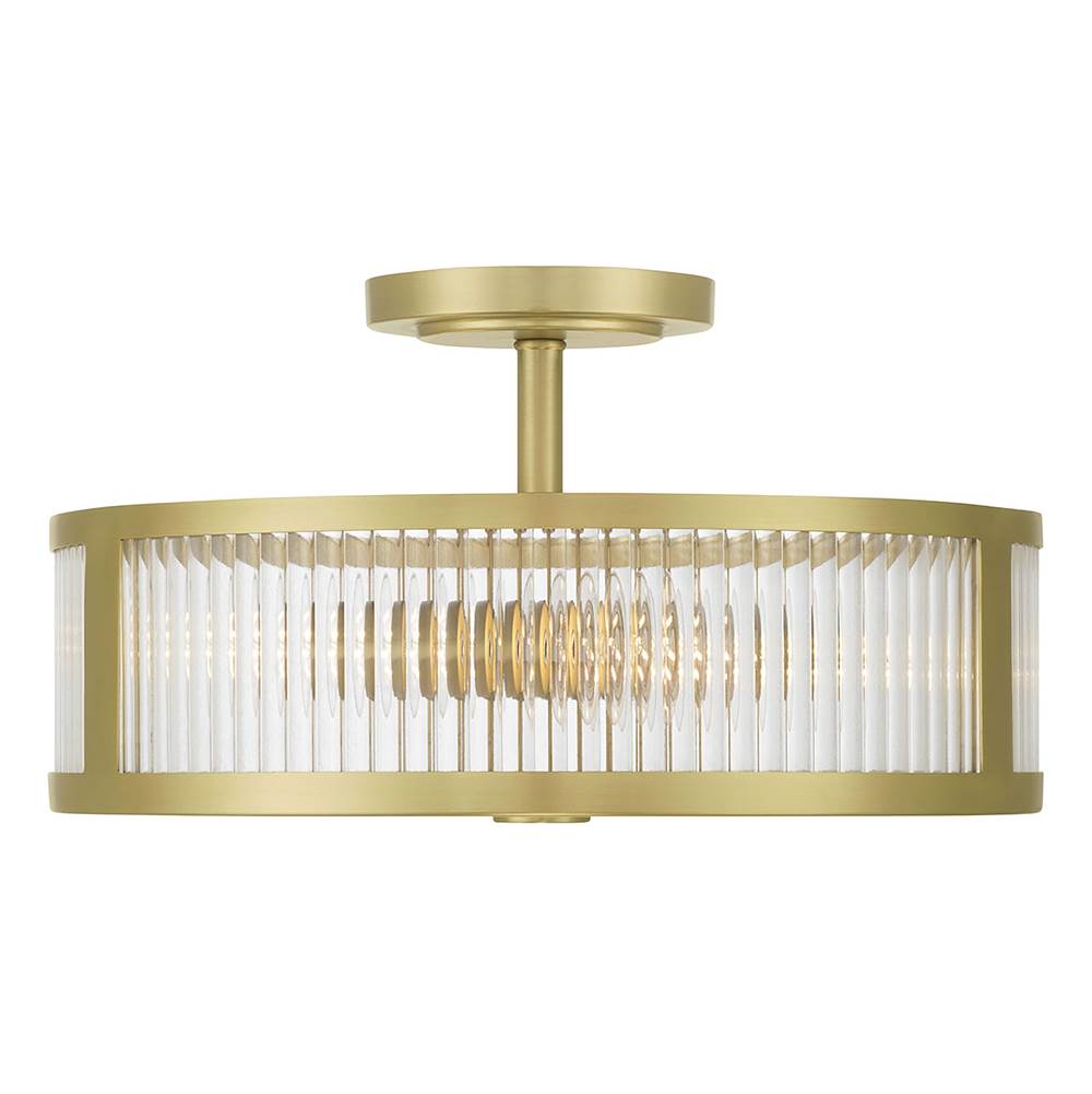 Millennium Lighting Ardezia 15.75'' Wide 3-light Semi-flush Mount