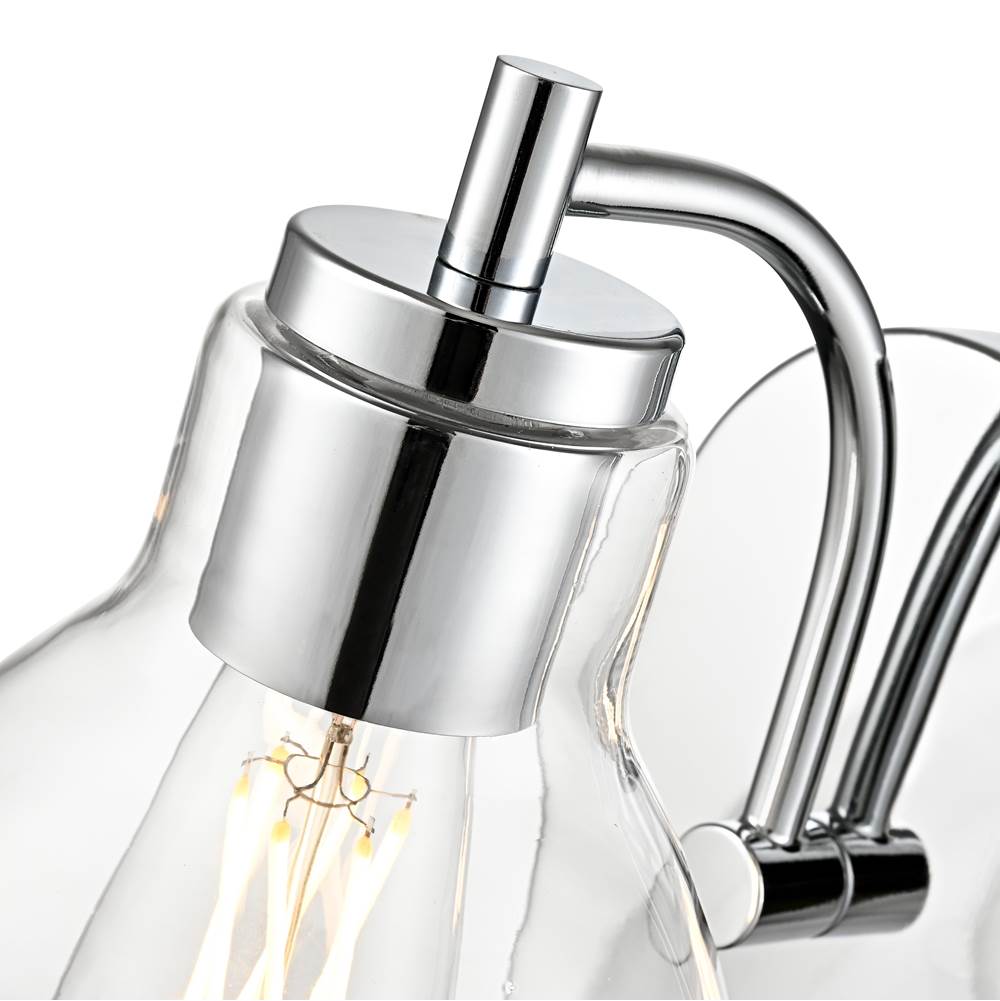 Millennium Lighting 6201-CH Chrome Knightsdale 9.25'' High 1-light Wall Sconce - Chrome Image 5