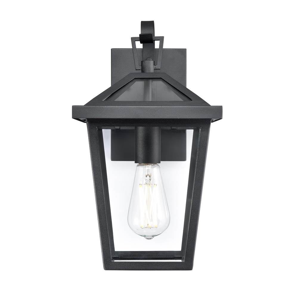 Millennium Lighting 92101-TBK Textured Black Outdoor Wall Sconce Image 1