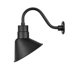 Millennium Lighting LEDRAS12-SB Satin Black Led Angle Shade Image 1