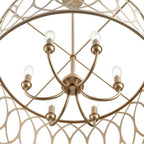 Millennium Lighting 42106-PMG Painted Modern Gold Arelyn 23'' Wide 6-light Pendant - Painted Modern Gold Image 7