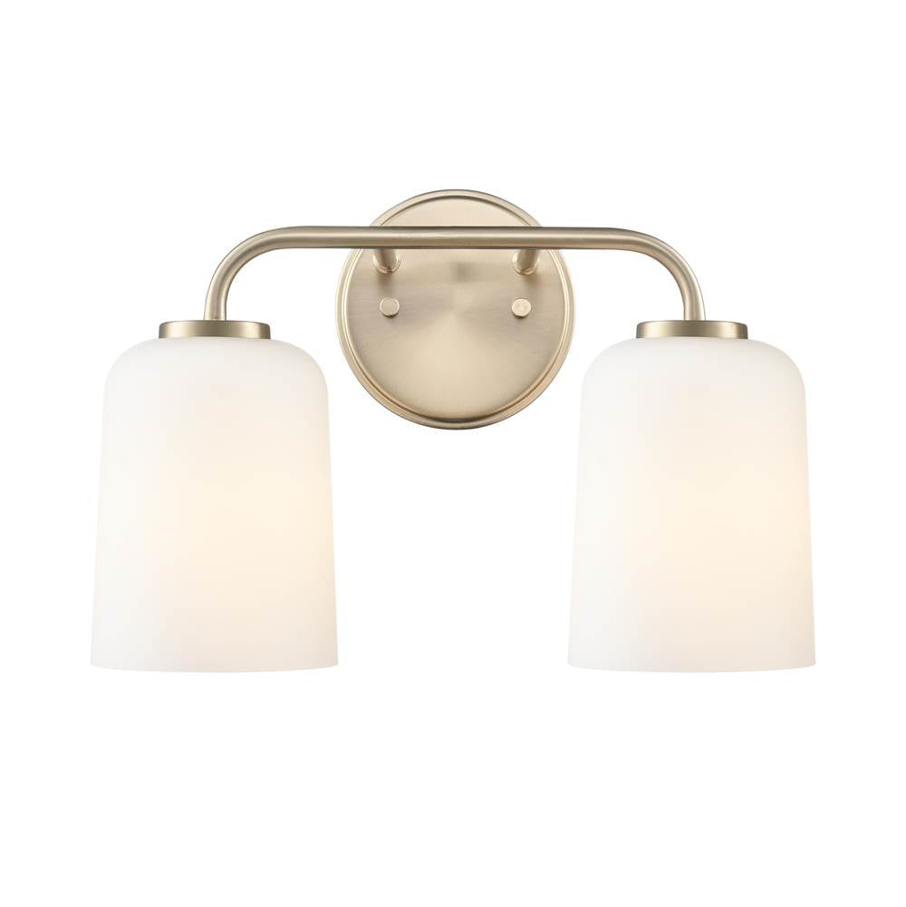 Millennium Lighting Laphia 14'' Wide 2-light Vanity - Brushed Nickel