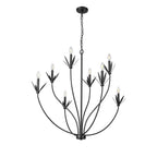 Millennium Lighting 12708-MB Matte Black Chandelier Ceiling Light Image 5