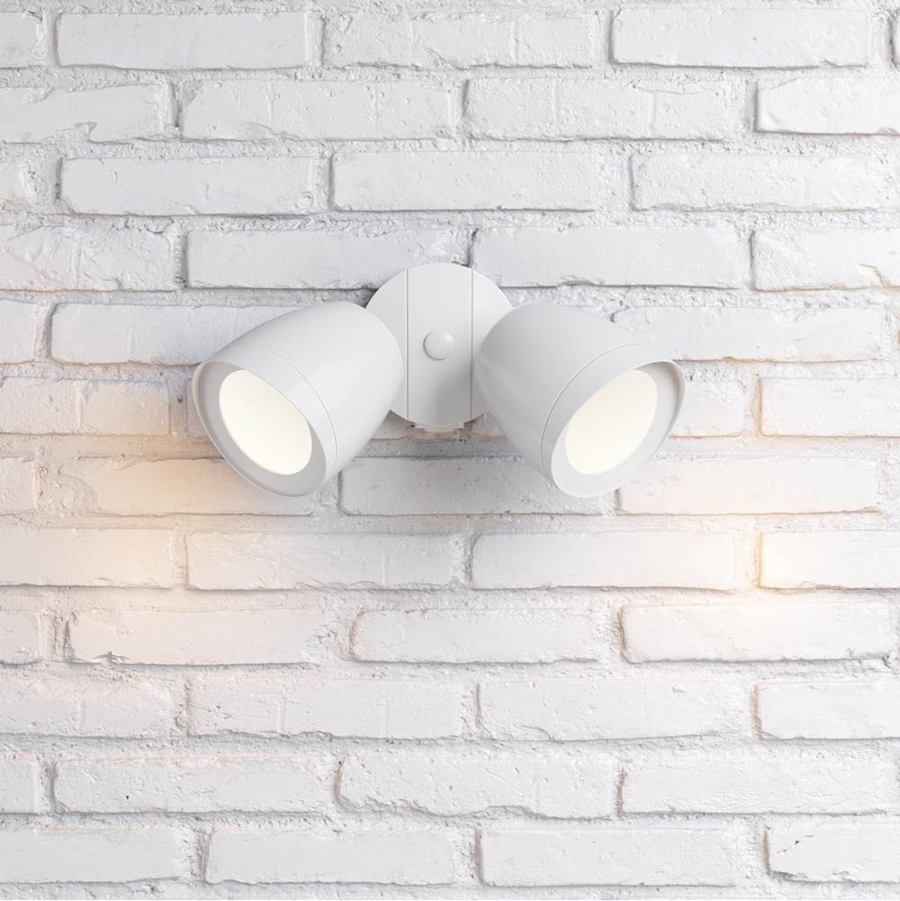 Millennium Lighting 18002-MW Matte White Security Flood Lights Image 2