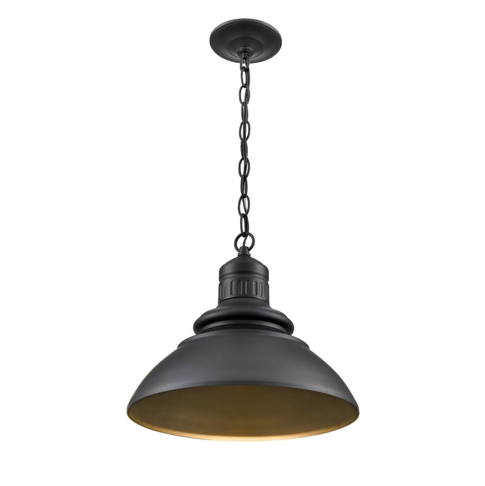 Millennium Lighting 81103-PBK Powder Coated Black Outdoor Hanging Lantern Image 5
