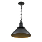 Millennium Lighting 81103-PBK Powder Coated Black Outdoor Hanging Lantern Image 5
