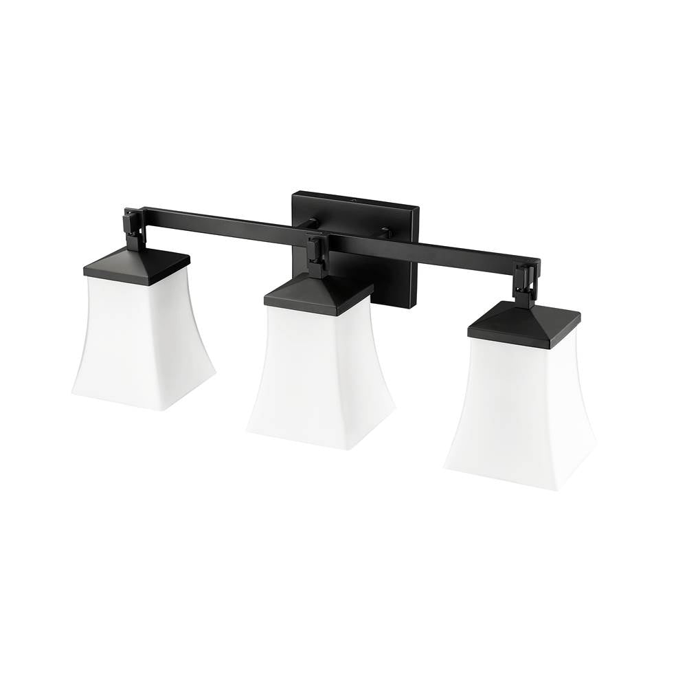 Millennium Lighting 10203-MB Matte Black Vanity Image 5