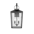 Millennium Lighting 42653-PBK Powder Coated Black Outdoor Wall Sconce Image 1