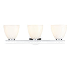 Millennium Lighting Apria 24'' Wide 3-light Vanity - Polished Chrome