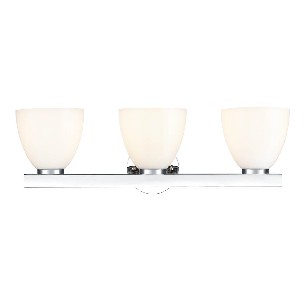 Millennium Lighting Apria 24'' Wide 3-light Vanity - Polished Chrome