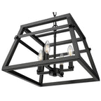 Millennium Lighting 19304-MB Matte Black Tellsa 16'' Wide 4-light Pendant - Matte Black Image 7