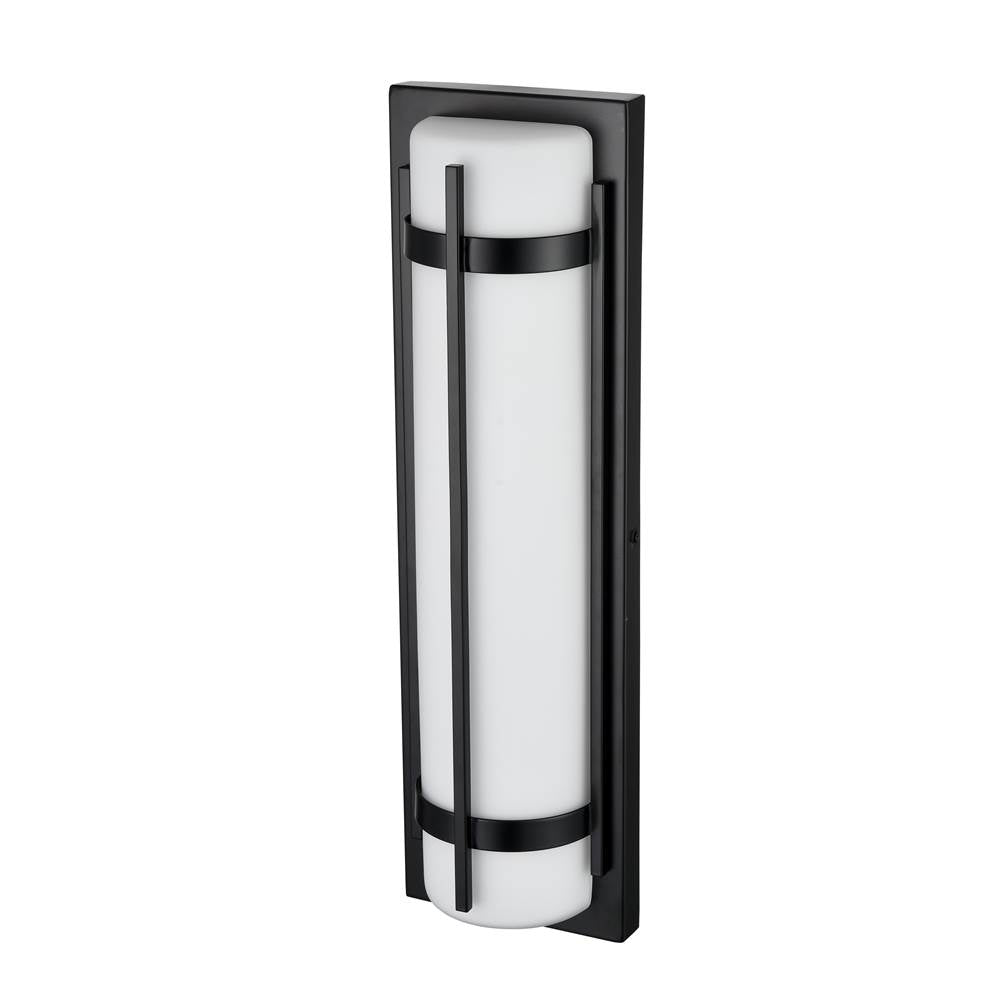 Millennium Lighting 76101-PBK Powder Coated Black Outdoor Wall Sconce Led Image 6