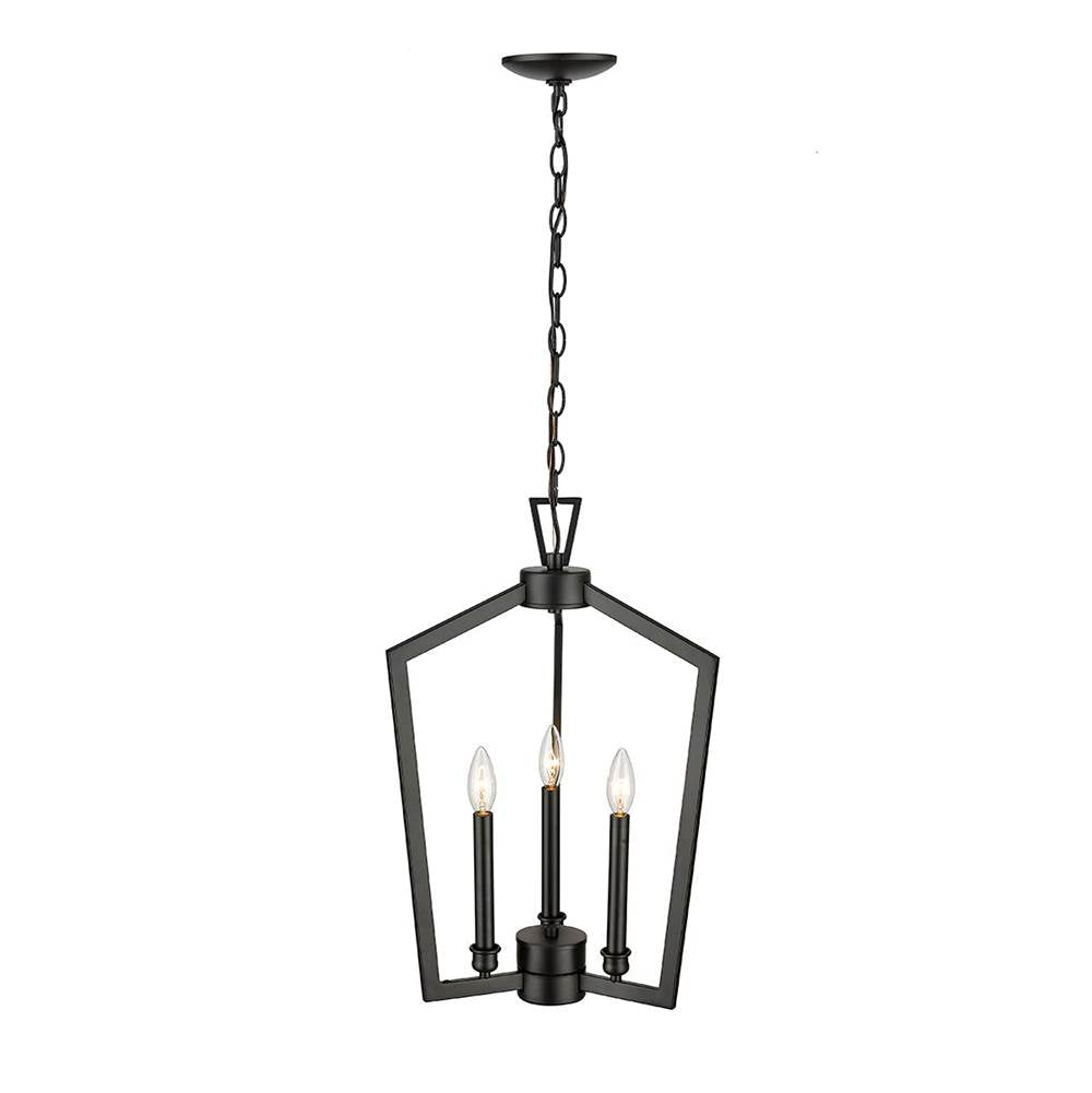 Millennium Lighting 4523-MB Matte Black Pendant Light Image 2