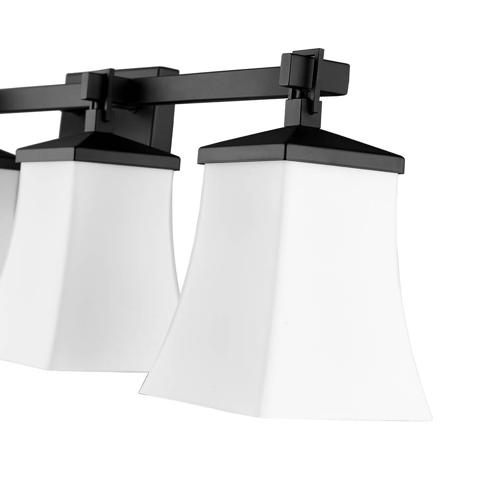 Millennium Lighting 10204-MB Matte Black Vanity Image 3