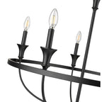 Millennium Lighting 28005-MB Matte Black Chandelier Ceiling Light Image 2