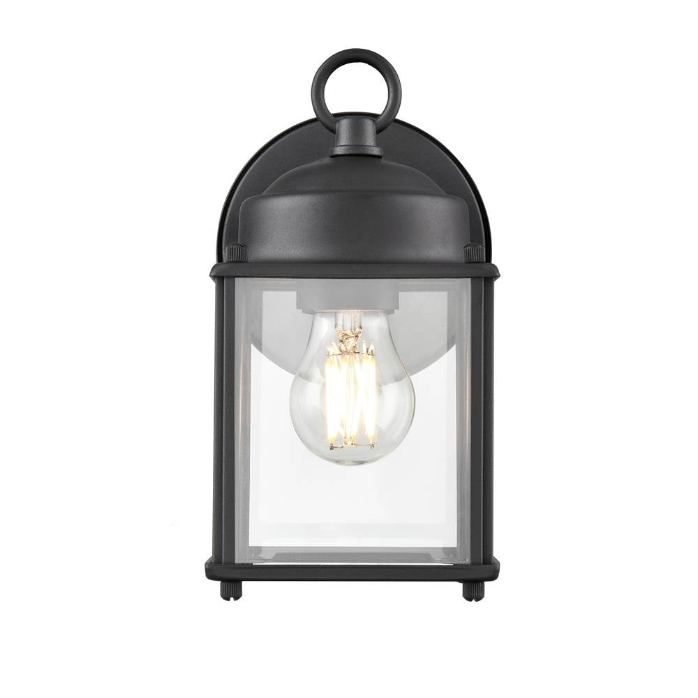 Millennium Lighting 210001-TBK Textured Black Outdoor Wall Sconce Image 1