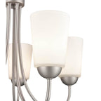 Millennium Lighting 9805-SN Satin Nickel 5 Light Chandelier Image 2