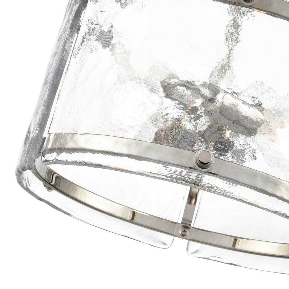 Millennium Lighting 47002-PN Polished Nickel Bennetti 14.5'' Wide 2-light Semi Flush - Polished Nickel Image 4