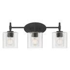 Millennium Lighting 270103-MB Matte Black Solventa 23.5'' Wide 3-light Vanity Image 6