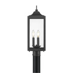 Millennium Lighting 402303-PBK Powder Coated Black Halston 20.5'' High 3-light Outdoor Post Lantern Image 7