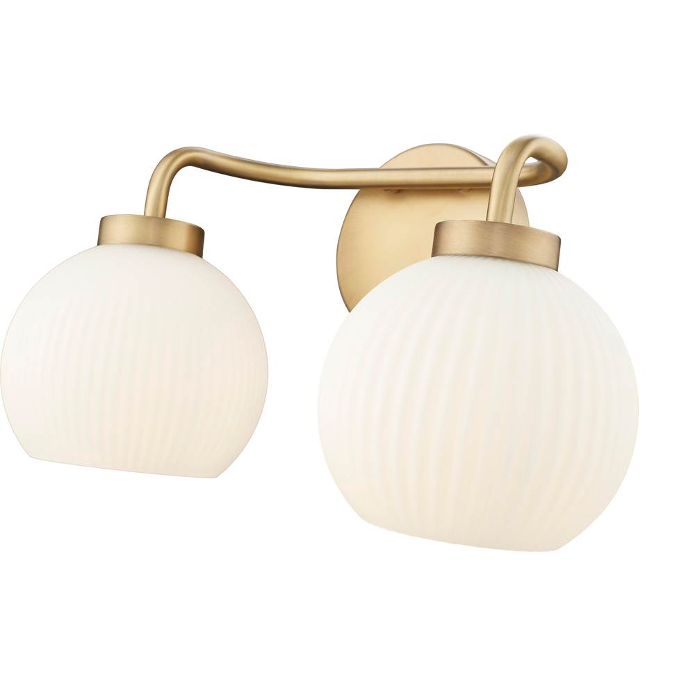 Millennium Lighting 22402-VB Vintage Brass Vanity Image 4