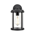 Millennium Lighting 290001-TBK Textured Black Outdoor Wall Sconce Image 1