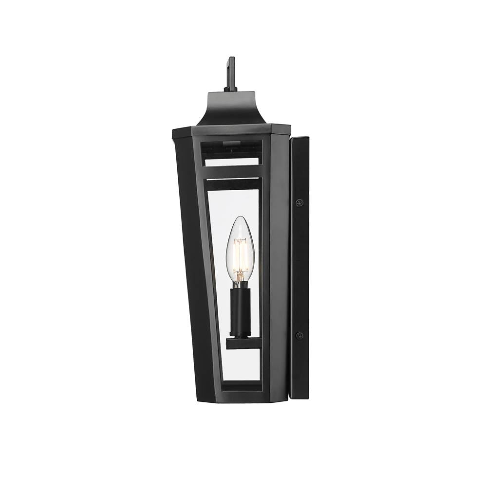 Millennium Lighting 193001-PBK Powder Coated Black Sumerlin 14.5'' High 1-light Outdoor Wall Sconce - Powder Coated Black Image 5