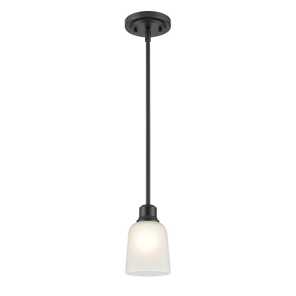 Millennium Lighting 2821-MB Matte Black Mini-pendant Light Image 3