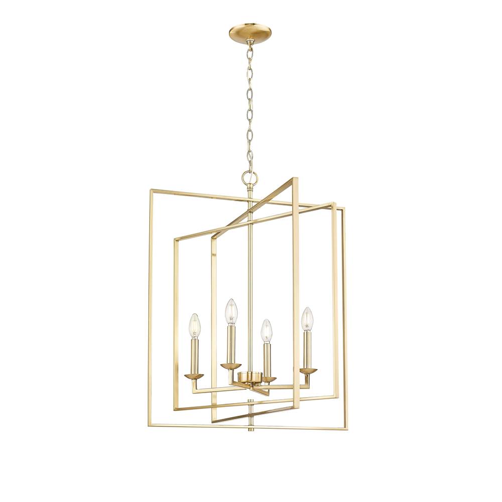 Millennium Lighting 3232-MG Modern Gold Pendant Light Image 4
