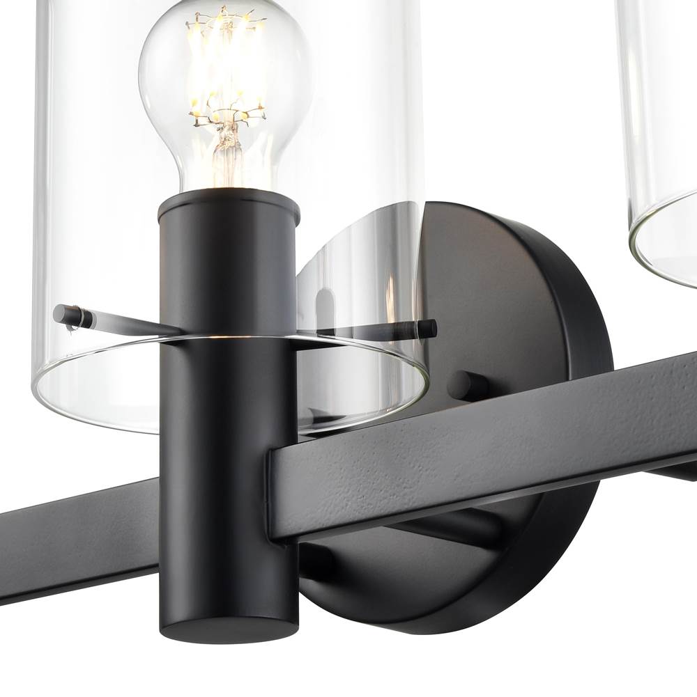 Millennium Lighting 55103-MB Matte Black Vanity Image 4