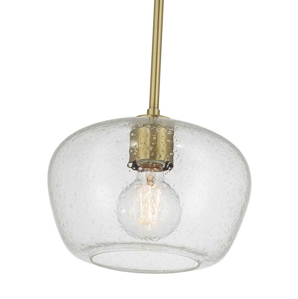 Millennium Lighting 203101-VB Vintage Brass Pomari 9.75'' Wide 1-light Pendant Image 5