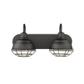 Millennium Lighting 5422-MB Matte Black Vanity Image 1