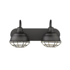 Millennium Lighting 5422-MB Matte Black Vanity Image 1