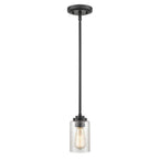 Millennium Lighting 9601-MB Matte Black Mini-pendant Light Image 1