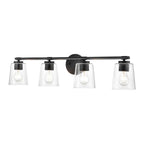 Millennium Lighting 8114-MB Matte Black 4 Light Vanity Image 3