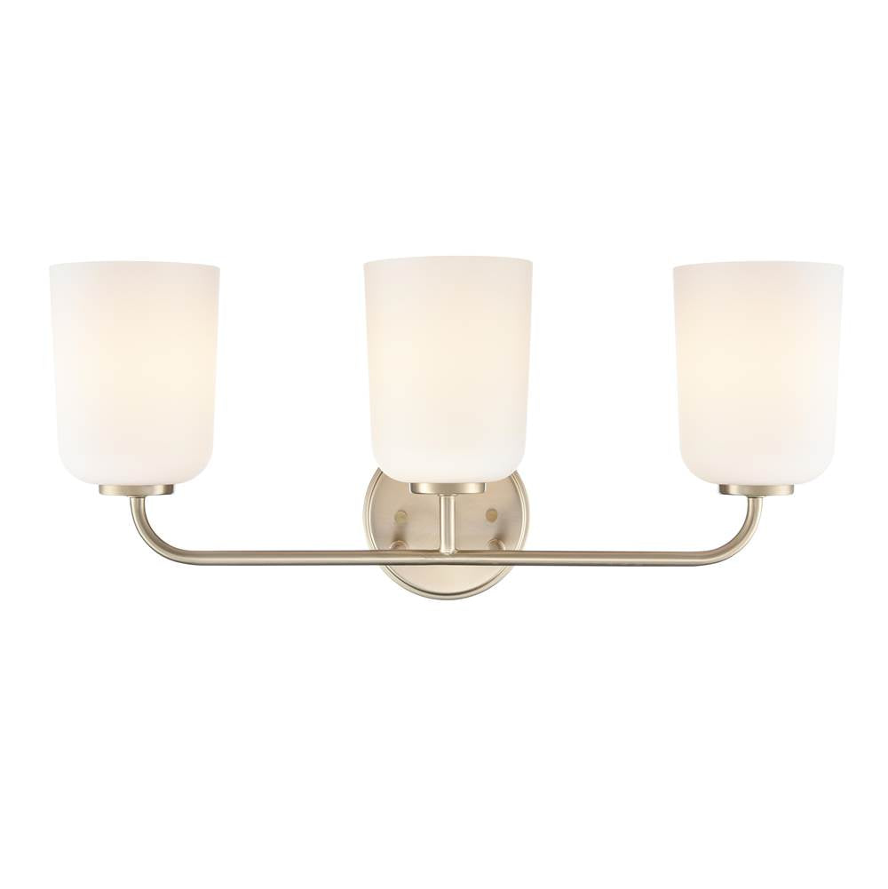 Millennium Lighting 214203-MG Modern Gold Laphia 22'' Wide 3-light Vanity - Modern Gold Image 6