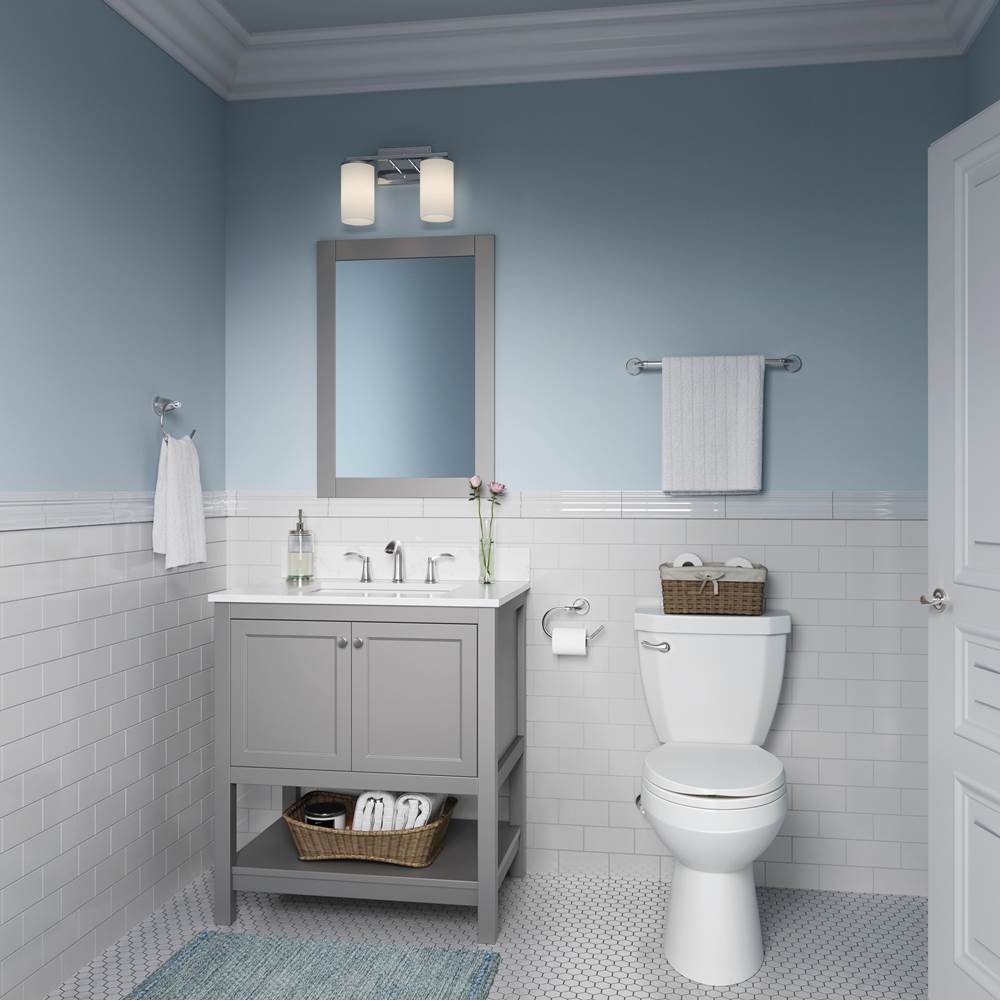 Millennium Lighting 2702WG-CH Chrome Verlana 14'' 2-light Vanity - Chrome Image 4