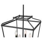 Millennium Lighting 19004-MB Matte Black Nellita 16'' Wide 4-light Pendant - Matte Black Image 6