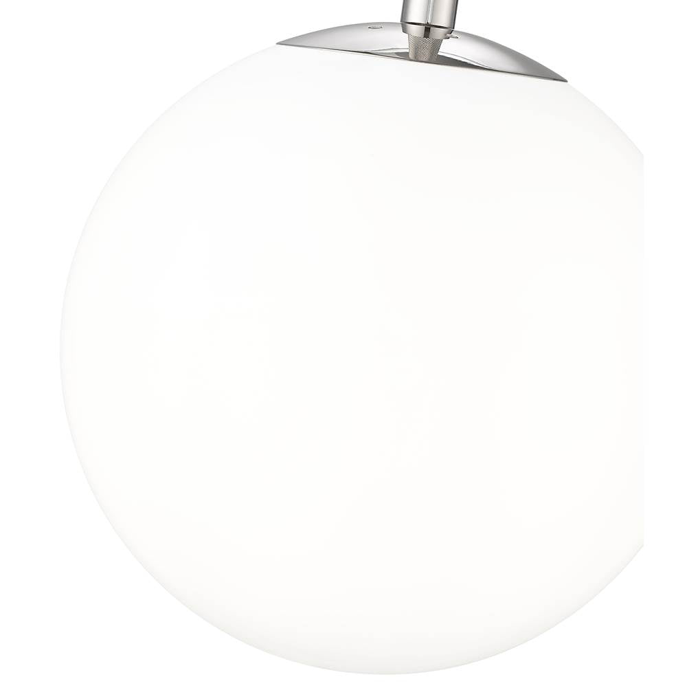 Millennium Lighting 25501-PN Polished Nickel Kairo 12'' Wide 1-light Pendant - Polished Nickel Image 7