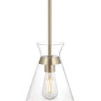 Millennium Lighting 69001-MG Modern Gold Amarella 7'' Wide 1-light Mini Pendant Image 6
