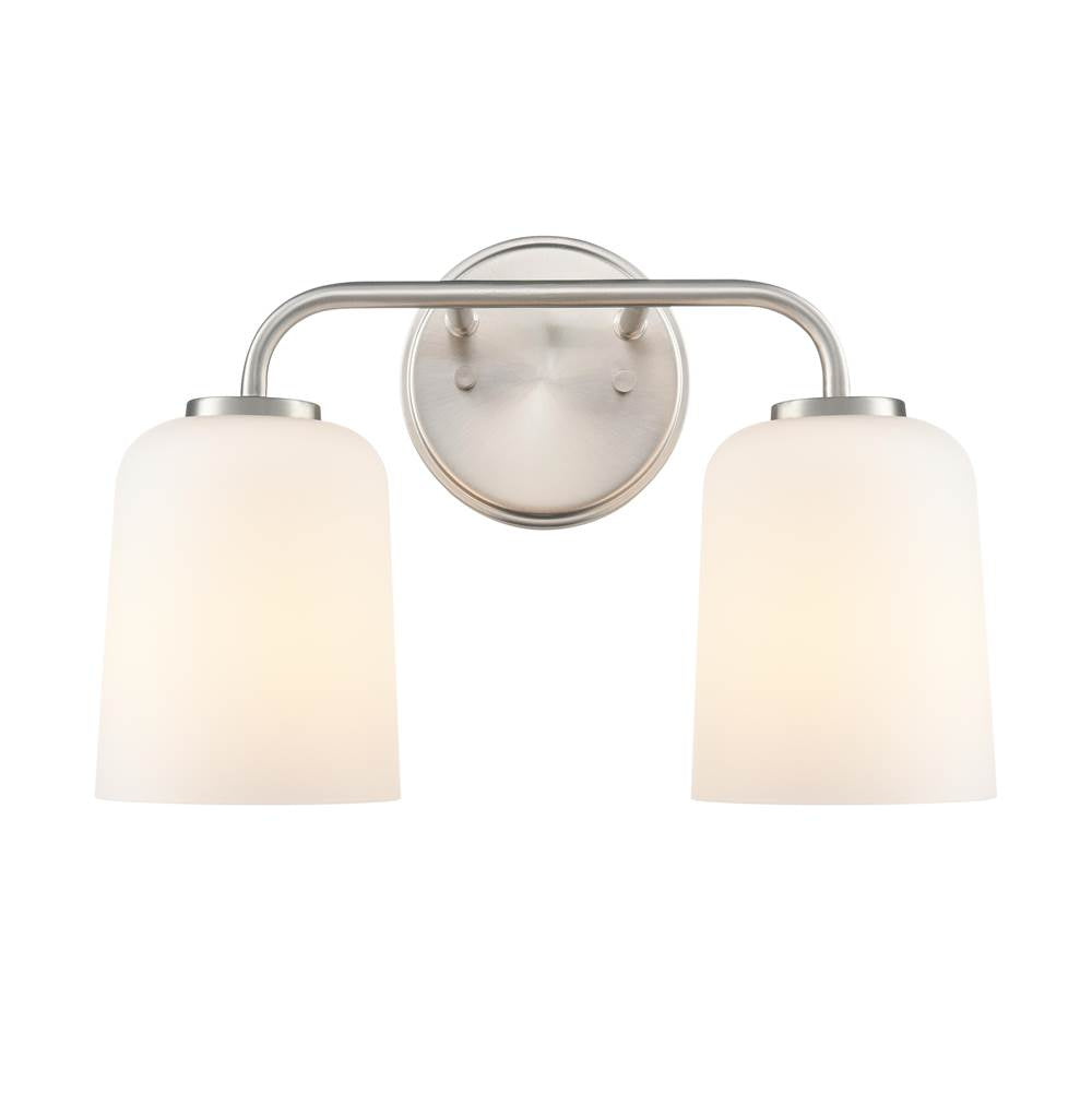 Millennium Lighting Laphia 14'' Wide 2-light Vanity - Brushed Nickel