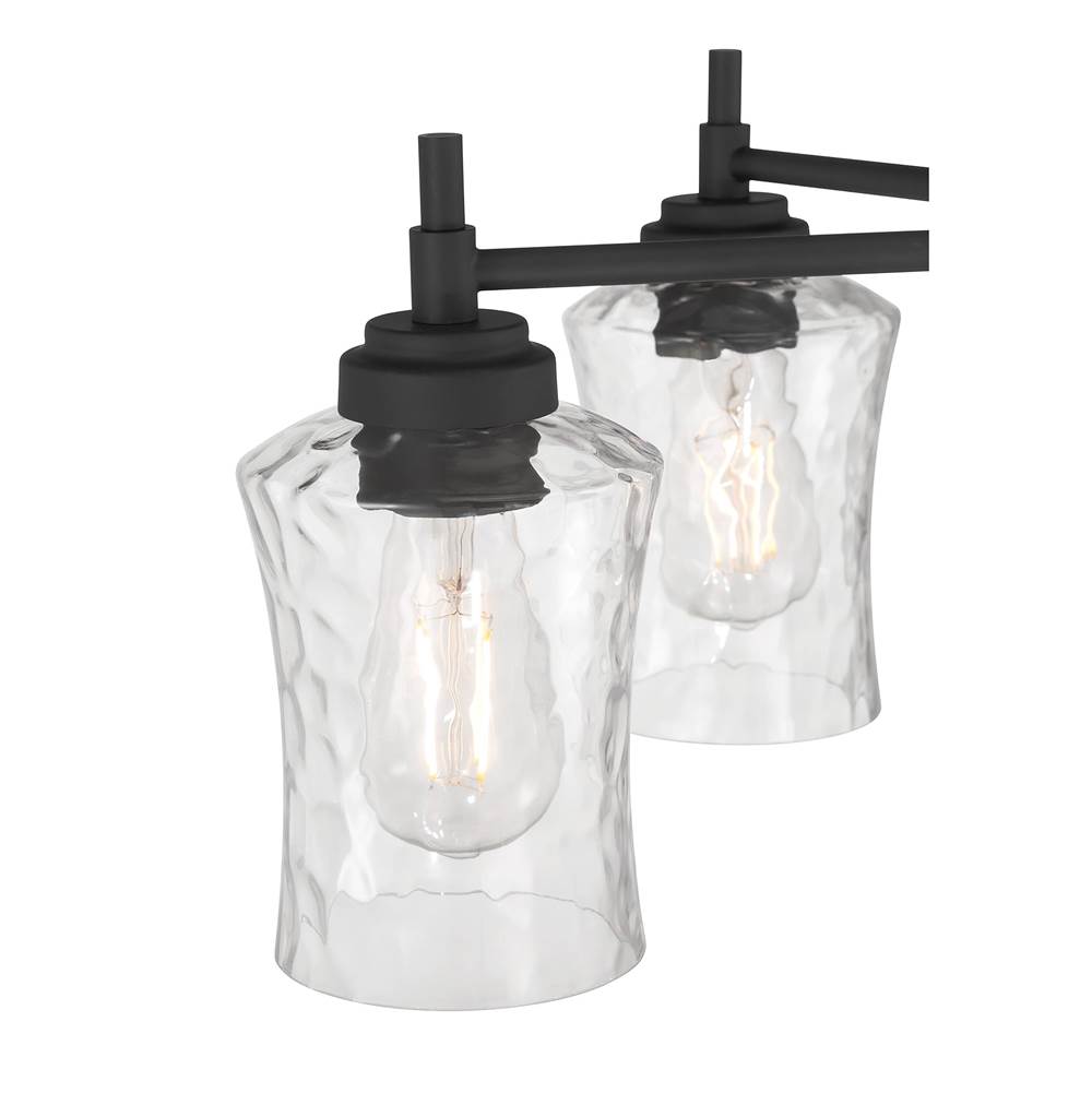 Millennium Lighting 909106-MB Matte Black Clarvyn 25.5'' Wide 6-light Chandelier Image 6