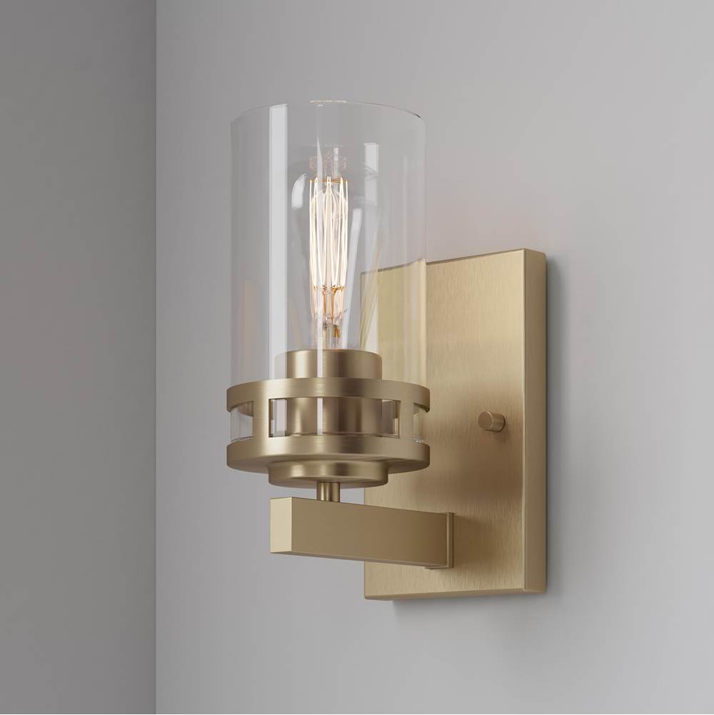 Millennium Lighting 91021-MG Modern Gold Lunden  9.25'' High 1-light Wall Sconce Image 4