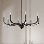 Millennium Lighting 220108-MB Matte Black Viremont 36'' Wide 8-light Chandelier Image 4