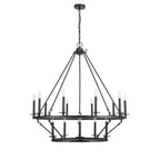 Millennium Lighting 46715-MB Matte Black Chandelier Ceiling Light Image 1