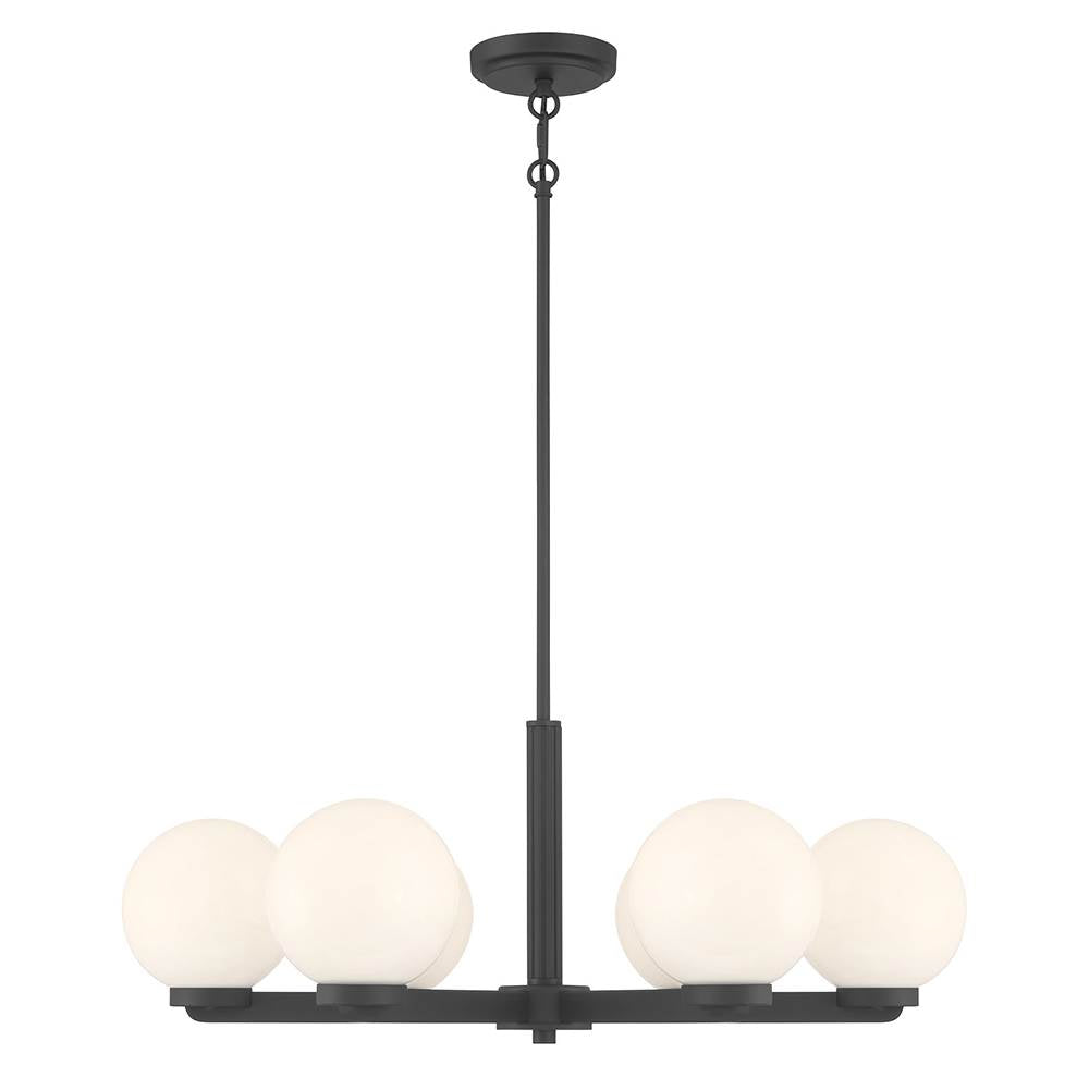 Millennium Lighting Ardeva 28'' Wide 6-light Chandelier