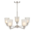 Millennium Lighting 2815-BN Brushed Nickel Chandelier Ceiling Light Image 2